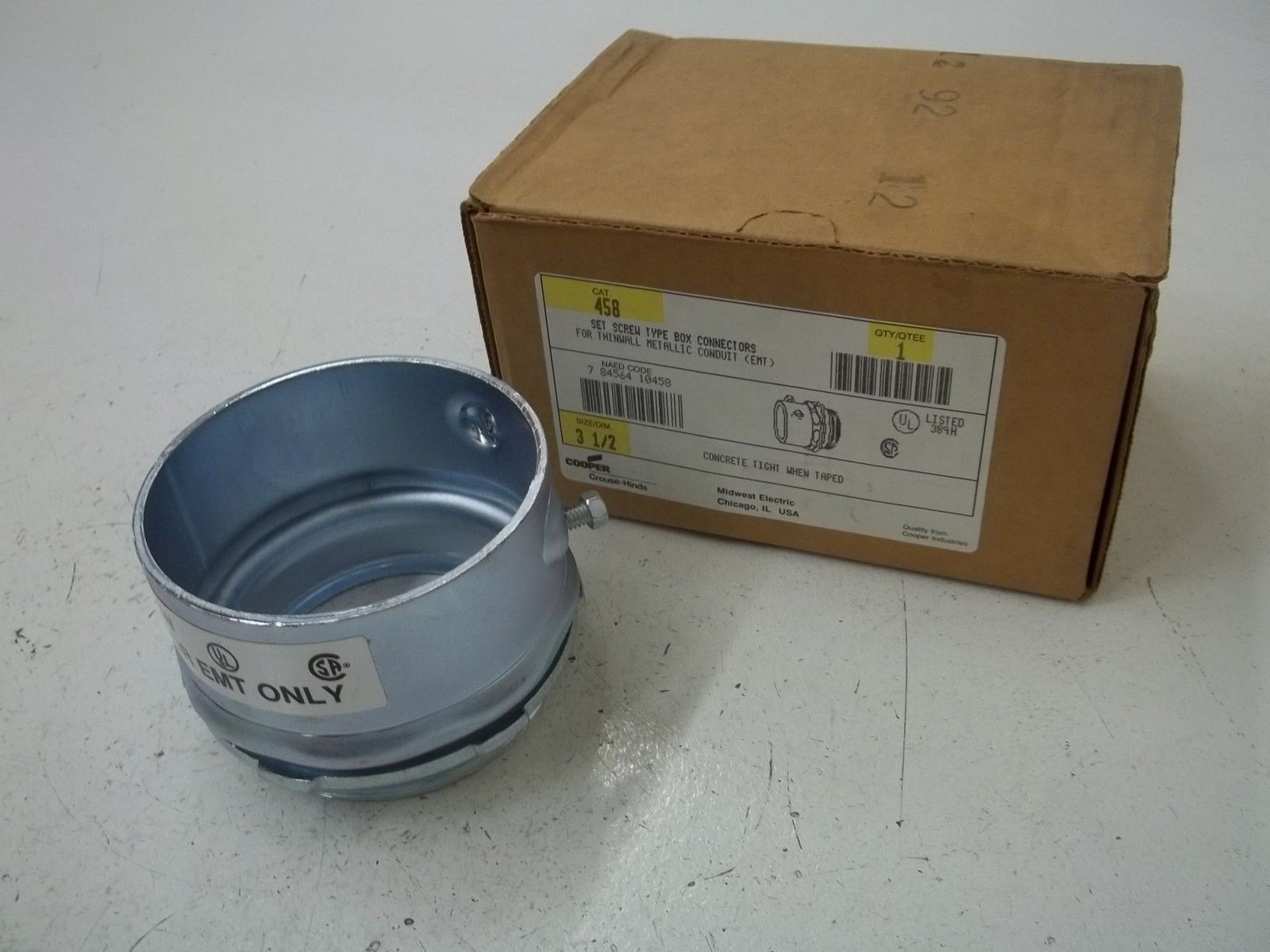 COOPER 458 3-1/2" CONNECTOR NSMP