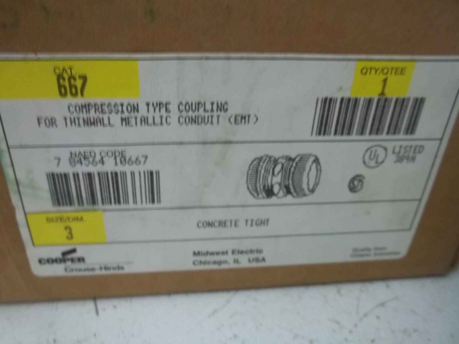 COOPER 667 3" COUPLING NSMP