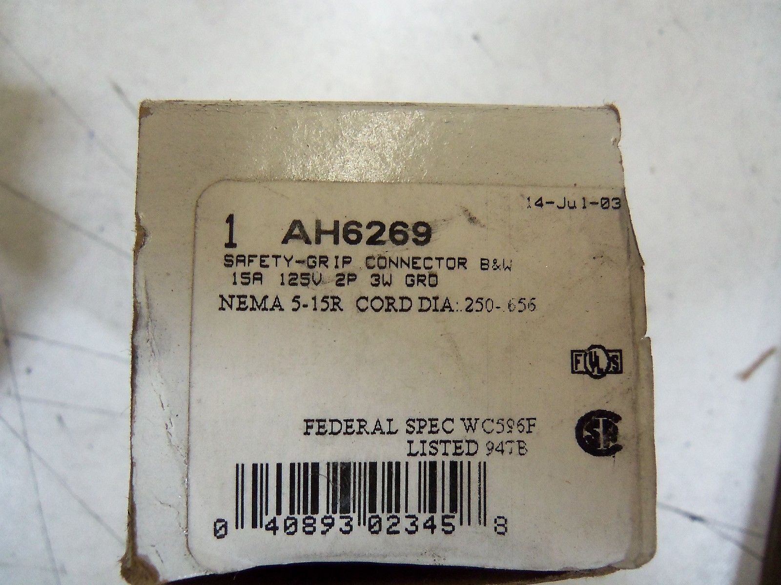 COOPER AH6269 *NEW IN BOX*