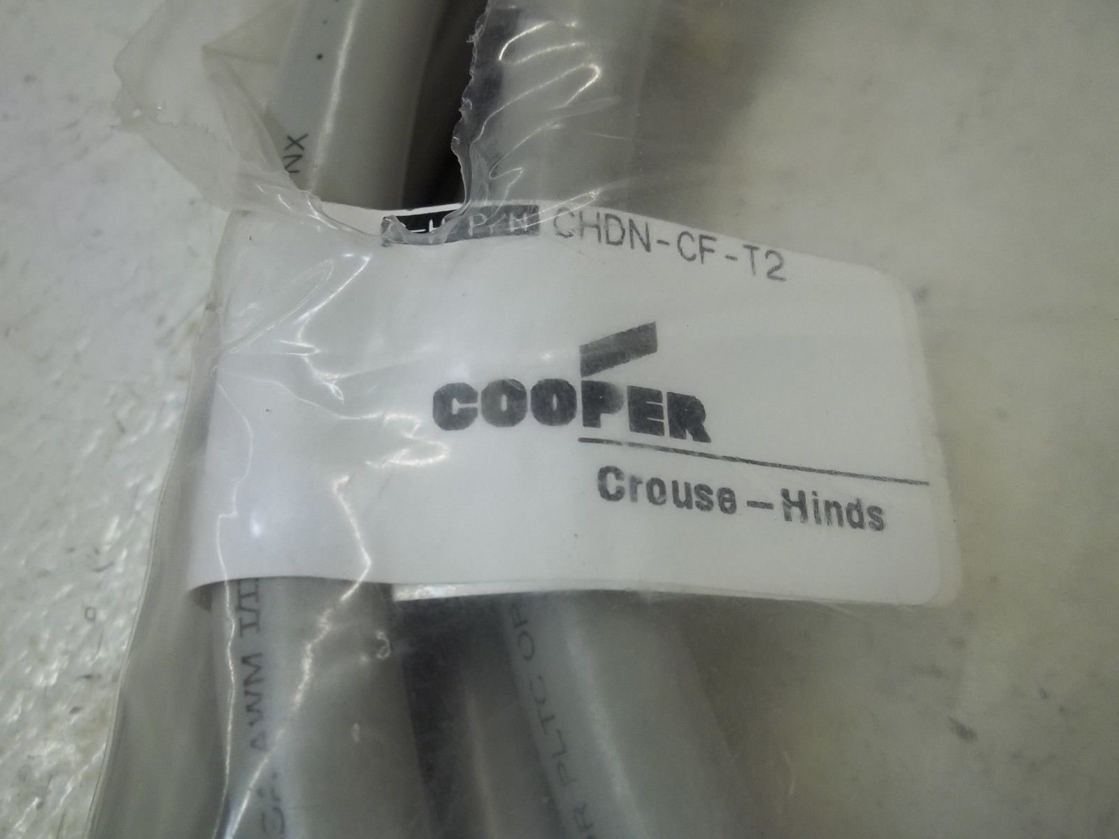 COOPER  CHDN-CF-T2 CONNECTOR CABLE UNMP
