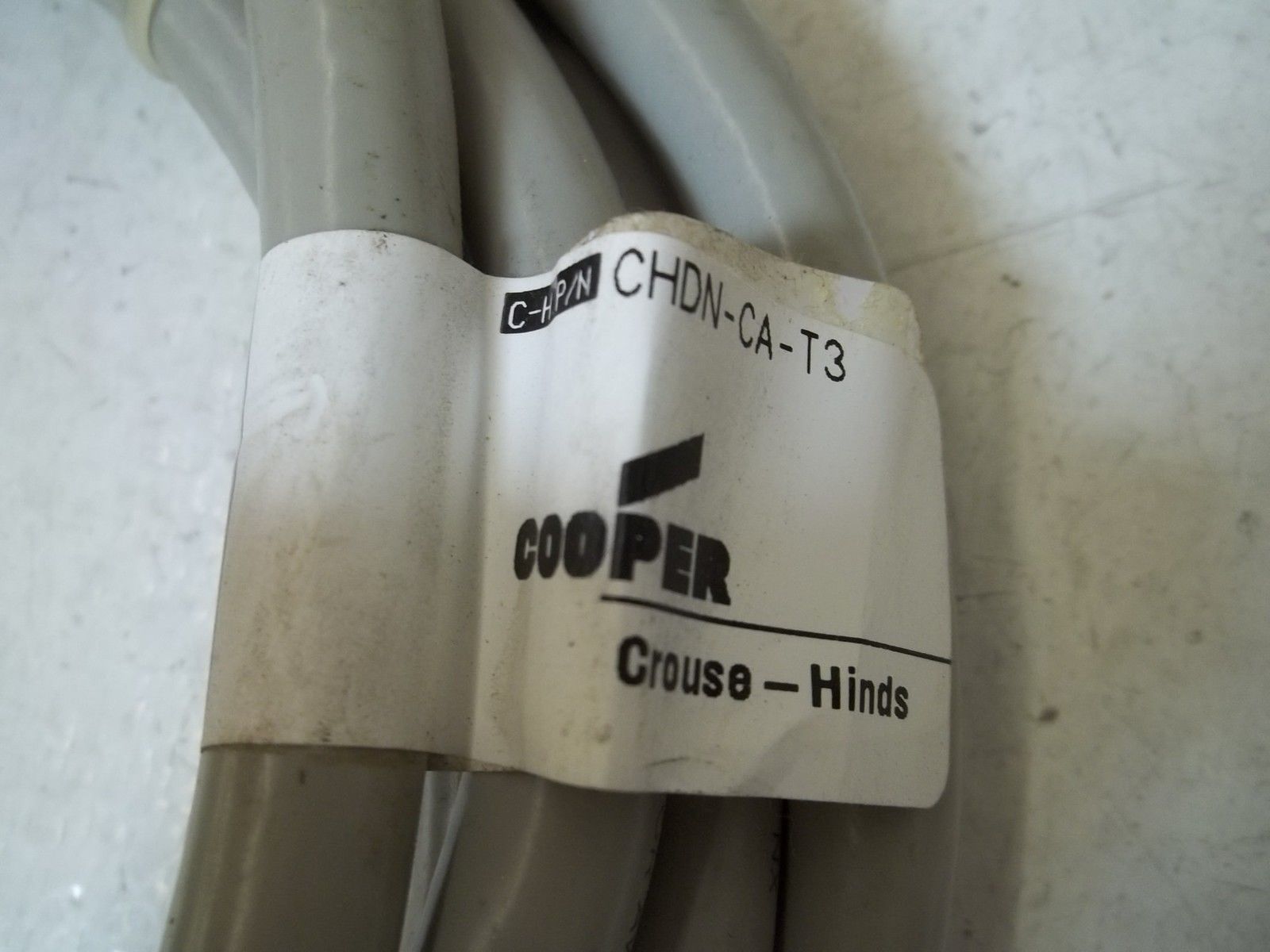 COOPER COURSE-HINDS  CHDN-CA-T3 CABLE UNMP