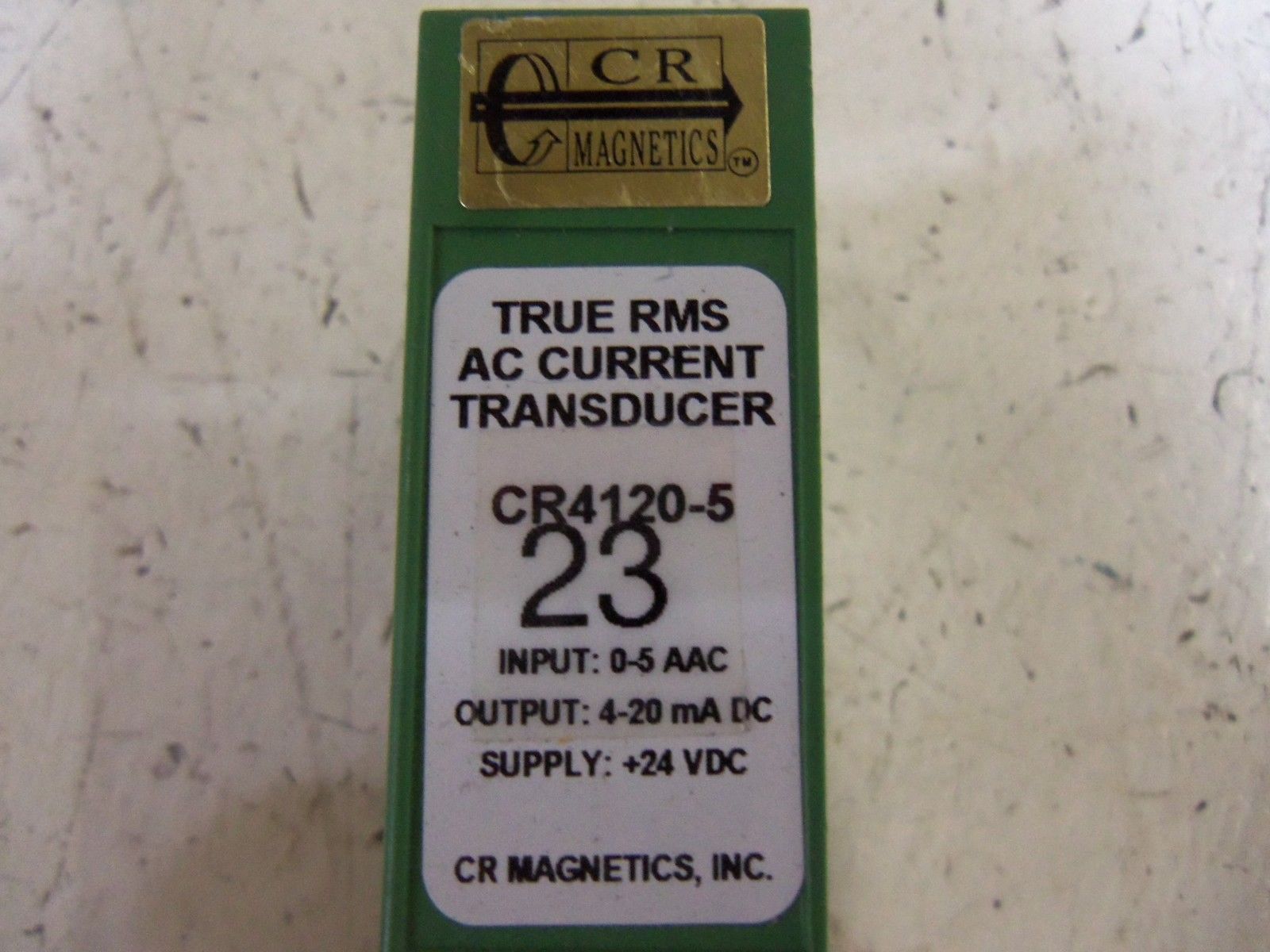 CR MAGNETICS CR4120-5 CURRENT TRANSDUCER UNMP