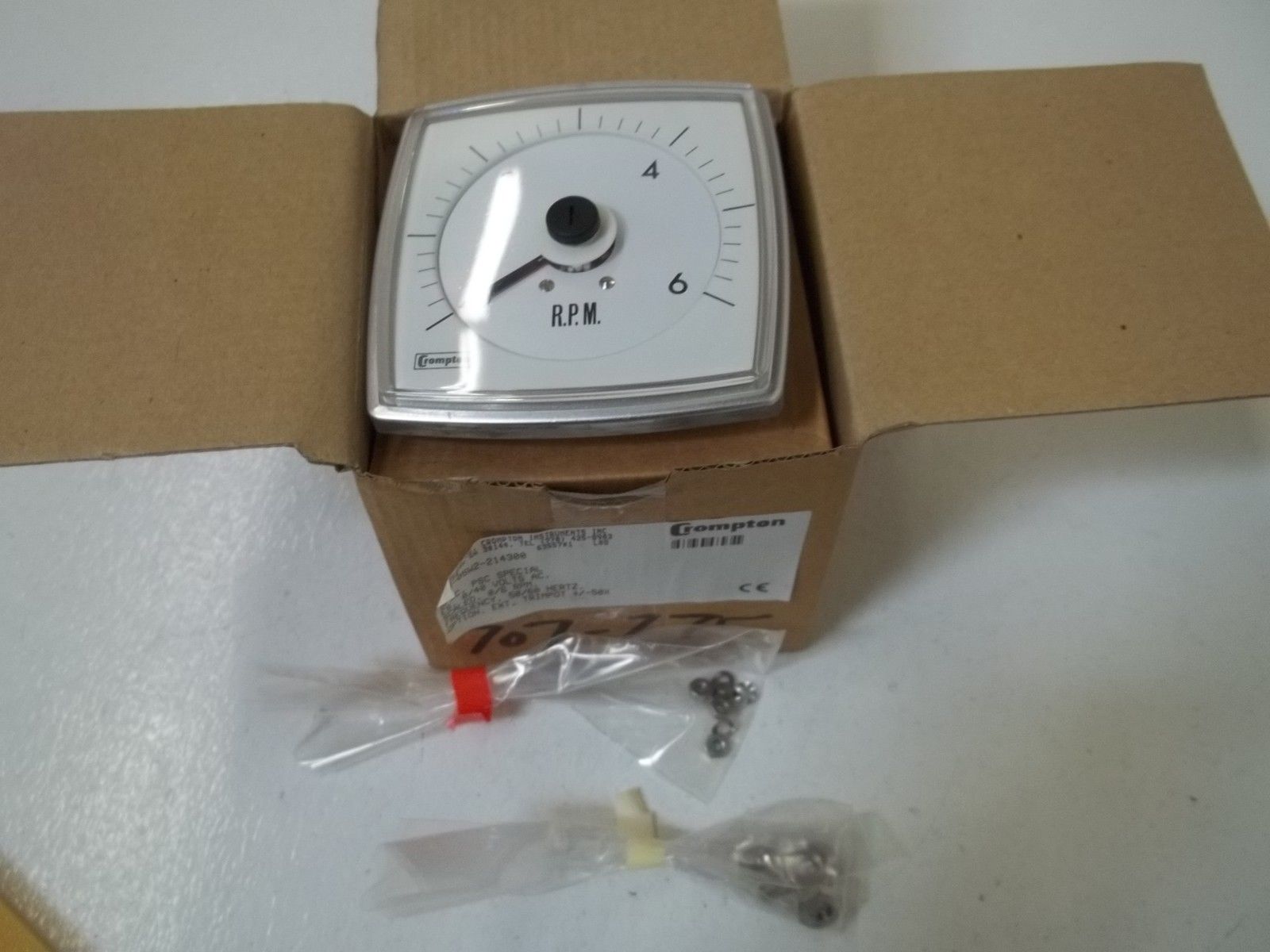 CROMPTON 016-05W2-214300 PANEL METER NSMP