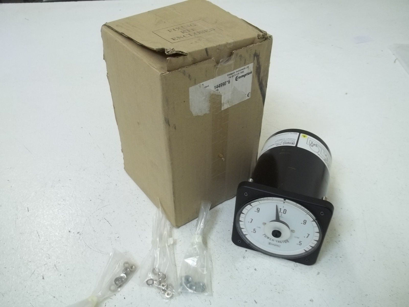 CROMPTON 077-427A-QQAD-CD PANEL METER .5-10-.5 NSMP