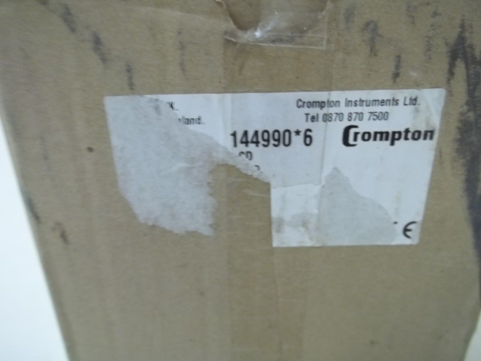 CROMPTON 077-427A-QQAD-CD PANEL METER .5-10-.5 NSMP