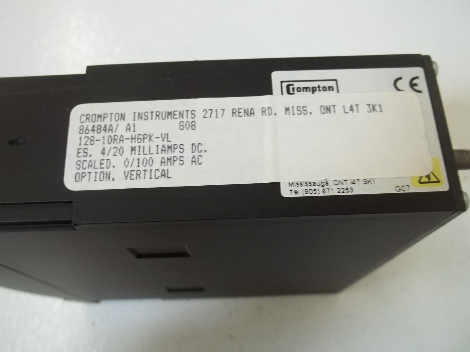 CROMPTON 128-10RA-HGPK-VL  NSMP