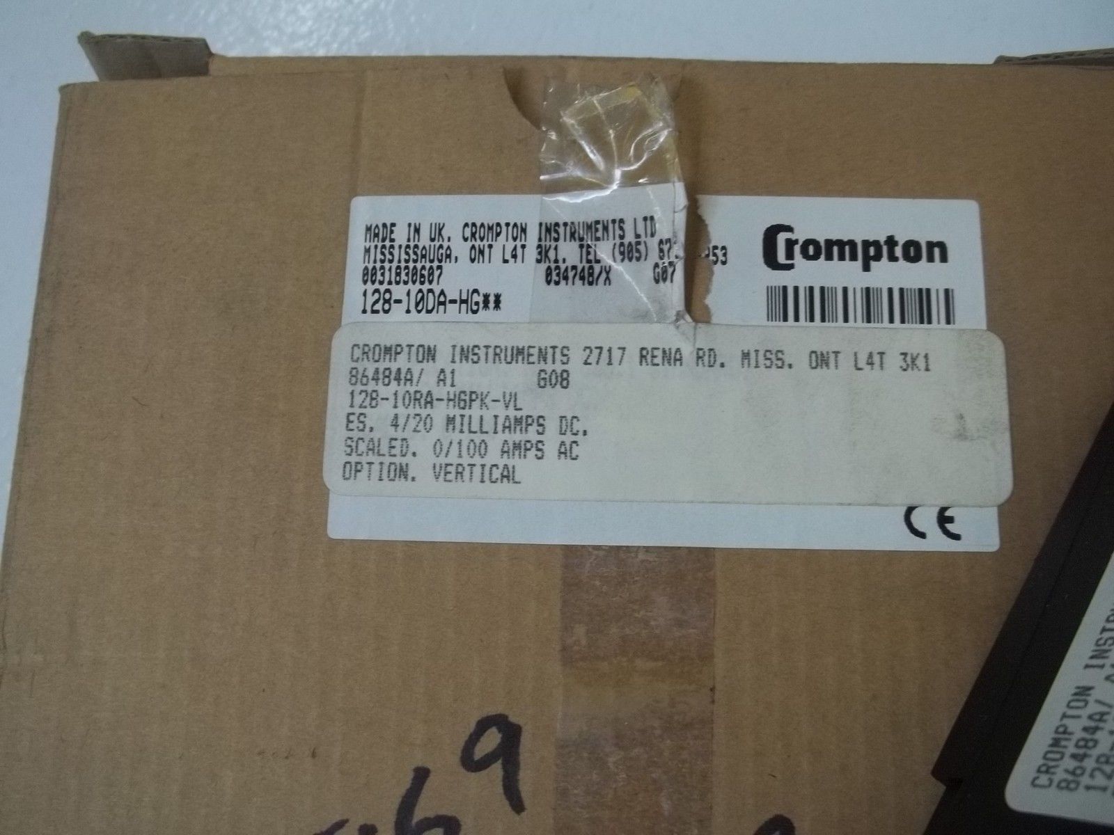 CROMPTON 128-10RA-HGPK-VL  NSMP