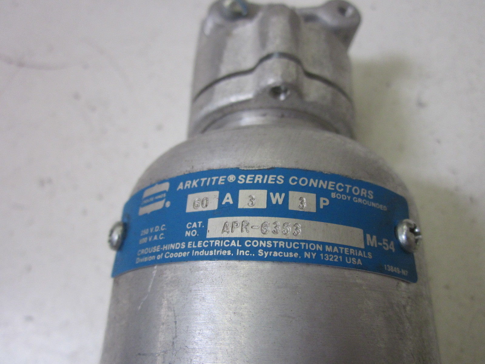 CROUSE-HINDS APR6353 UNMP