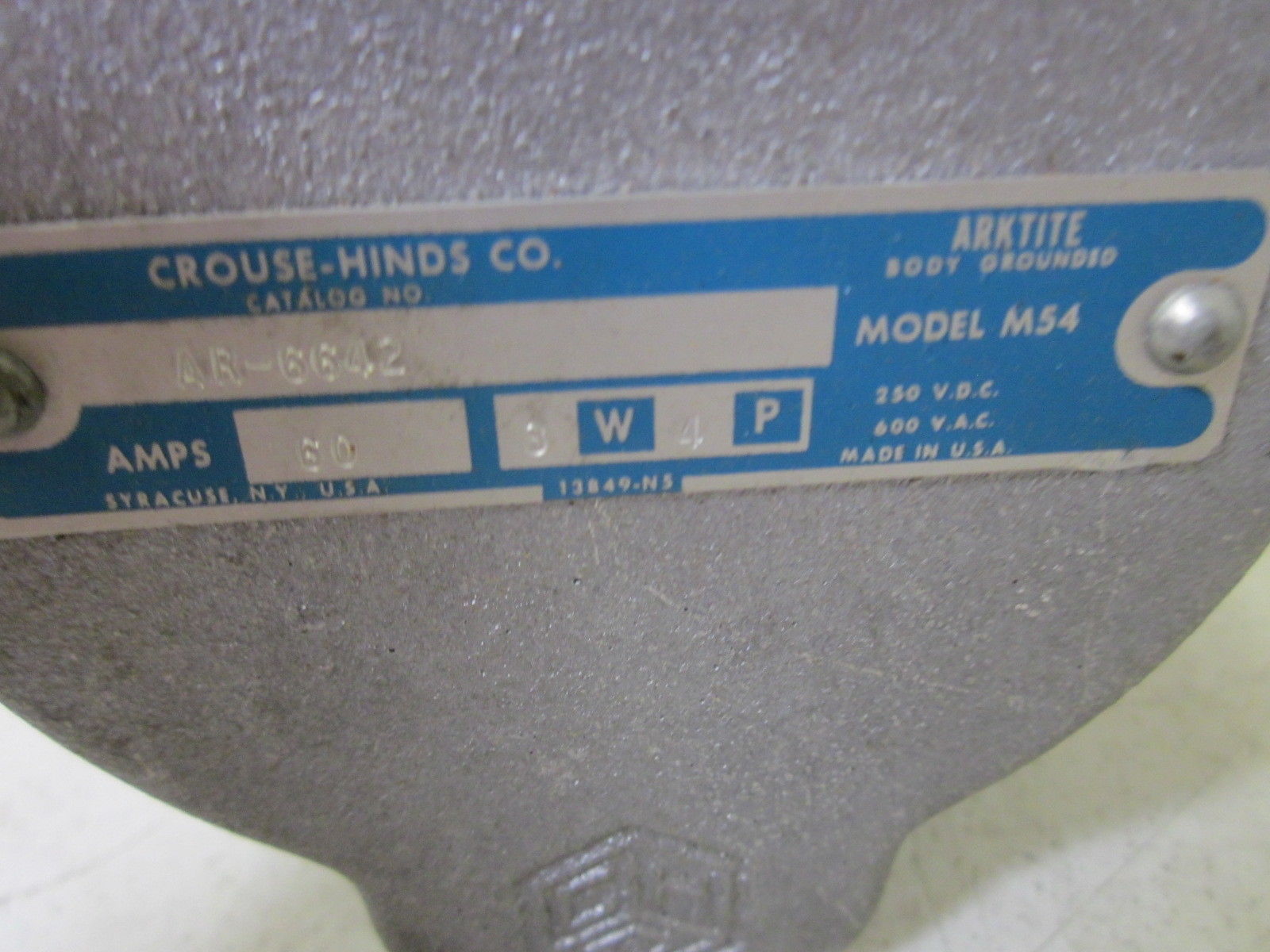 CROUSE-HINDS AR6642NSMP