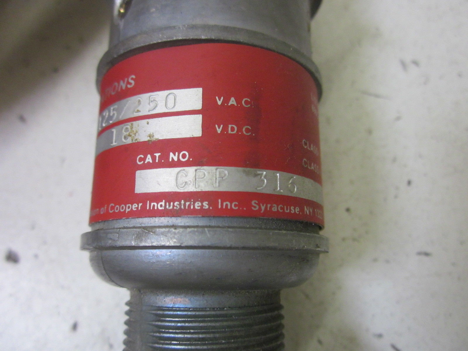 CROUSE-HINDS CPP316 UNMP