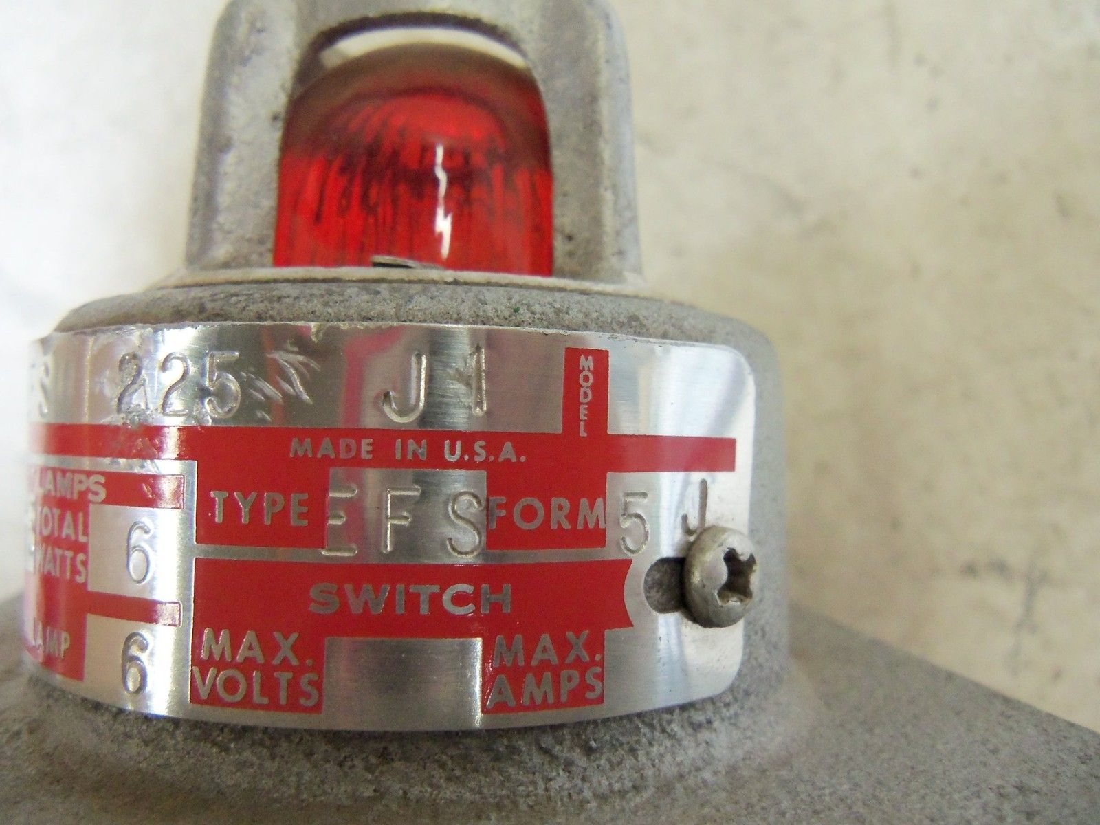 CROUSE-HINDS EFS225-J1 PILOT LIGHT UNMP