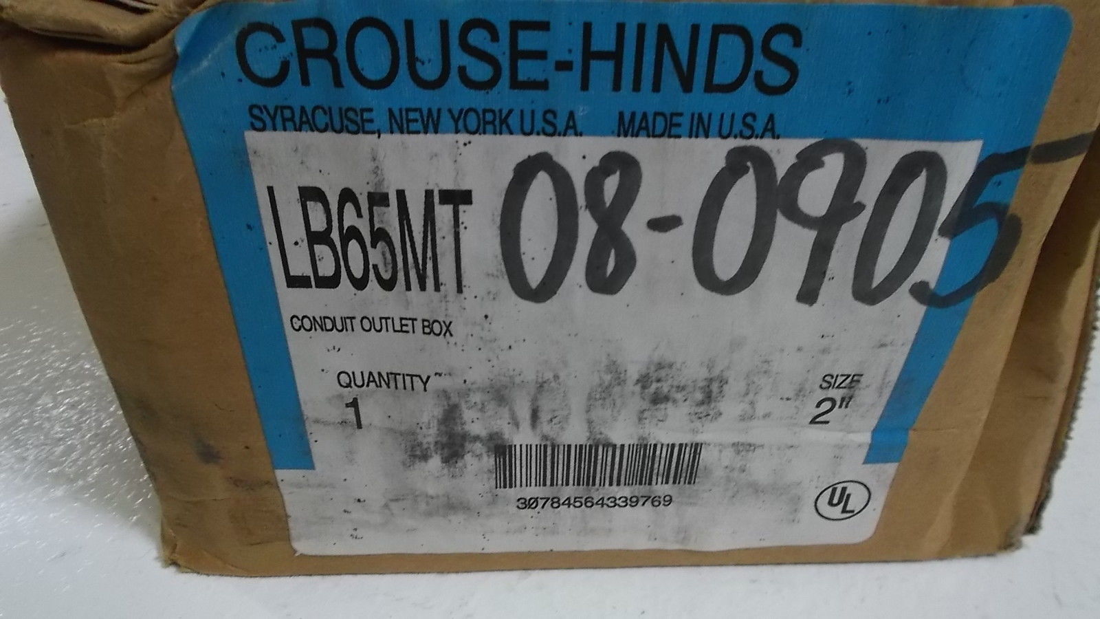 CROUSE-HINDS LB65MT NSMP