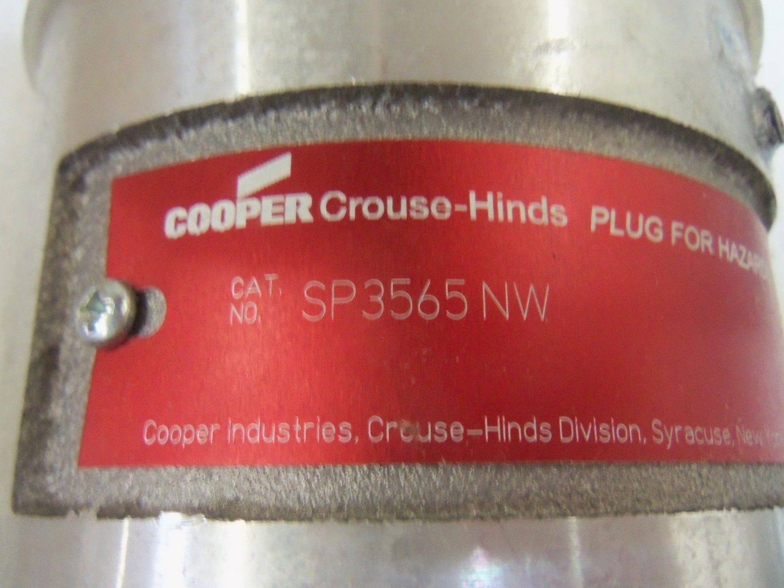 CROUSE-HINDS SP3565 NW RECEPTACLE NSMP