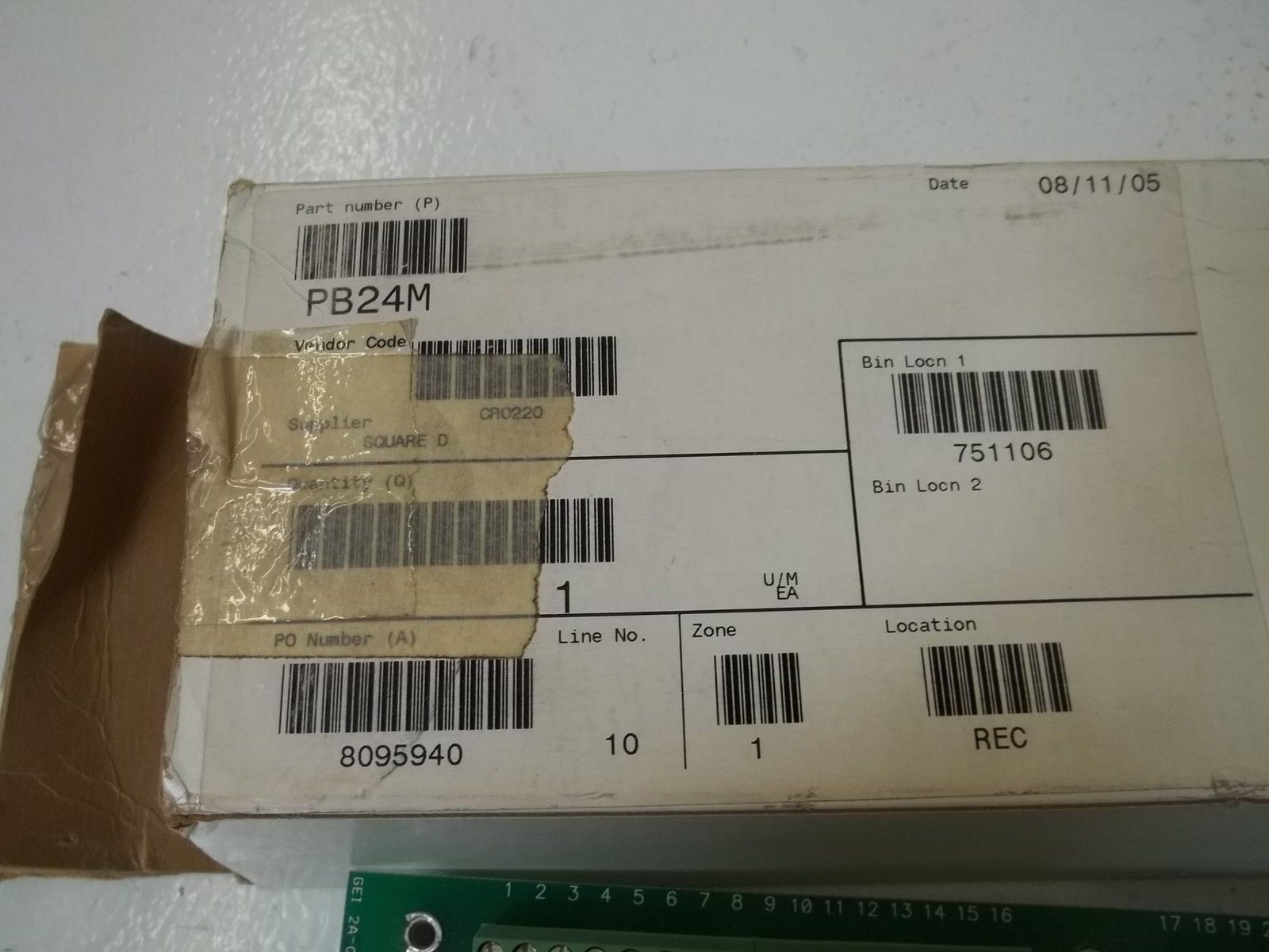 CROUZET PB-24M BOARD UNMP