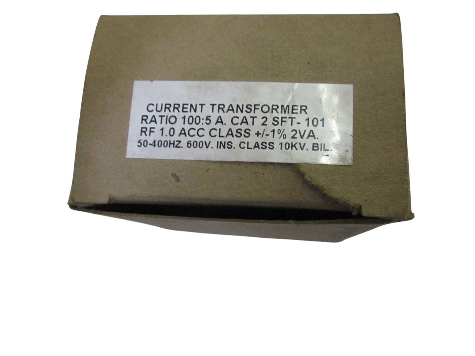 CURRENT TRANSFORMER SFT-101 RATIO 100:5 TRASFORMER  NSMP