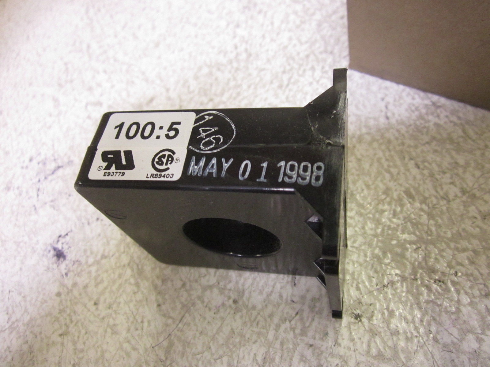 CURRENT TRANSFORMER SFT-101 RATIO 100:5 TRASFORMER  NSMP