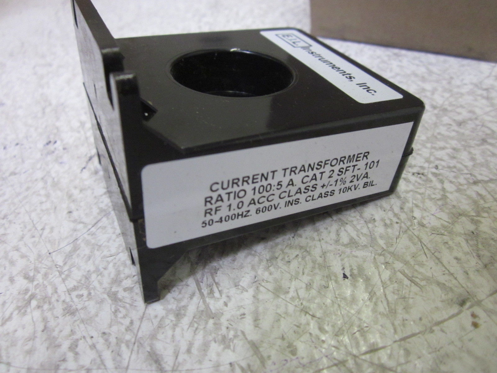 CURRENT TRANSFORMER SFT-101 RATIO 100:5 TRASFORMER  NSMP
