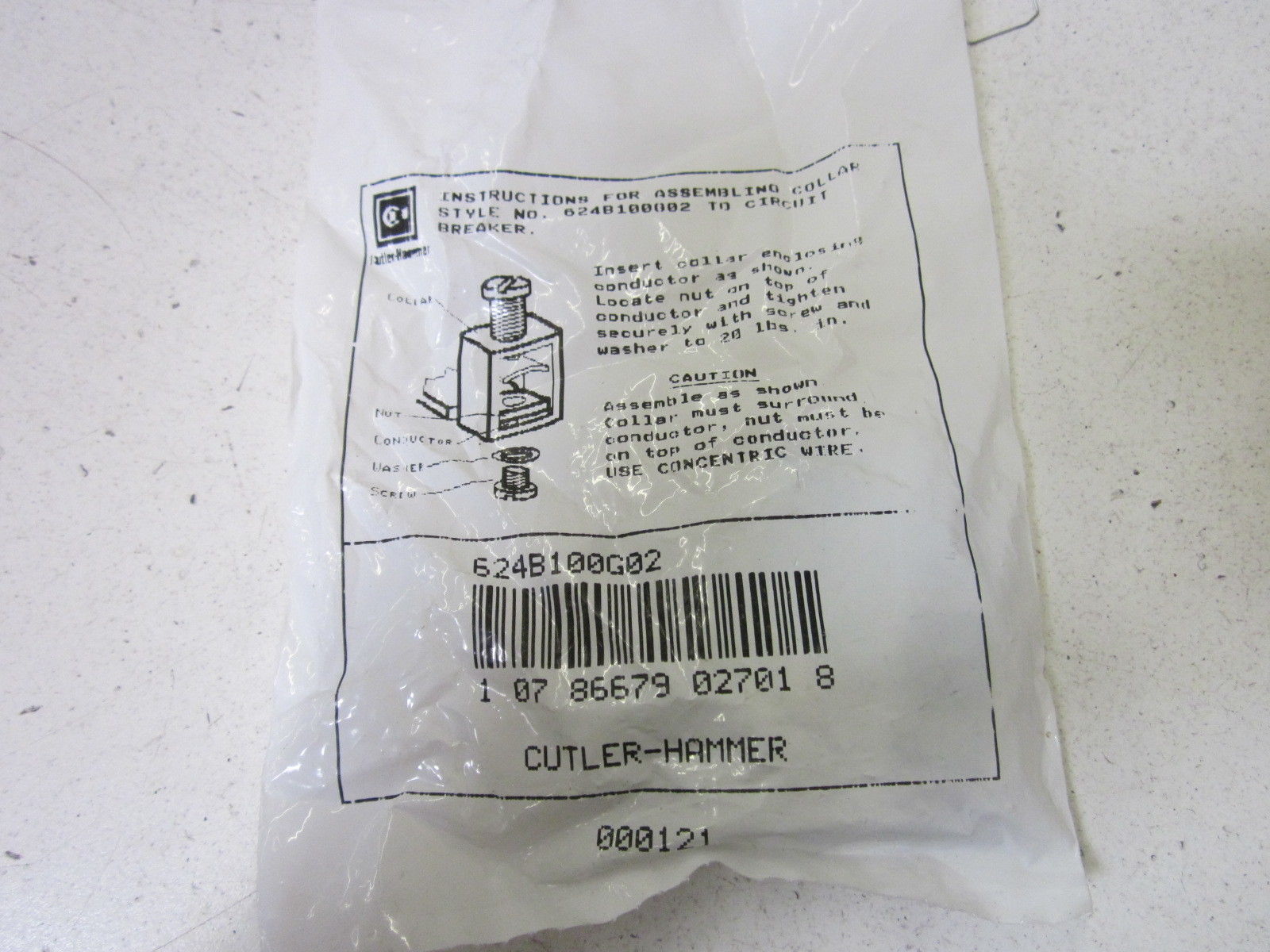 CUTLER HAMMER 624B100G02 NSMP