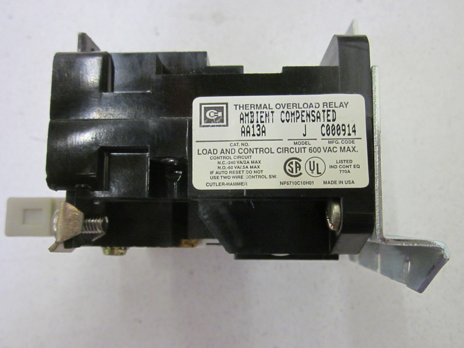 CUTLER HAMMER AA13A NSNP