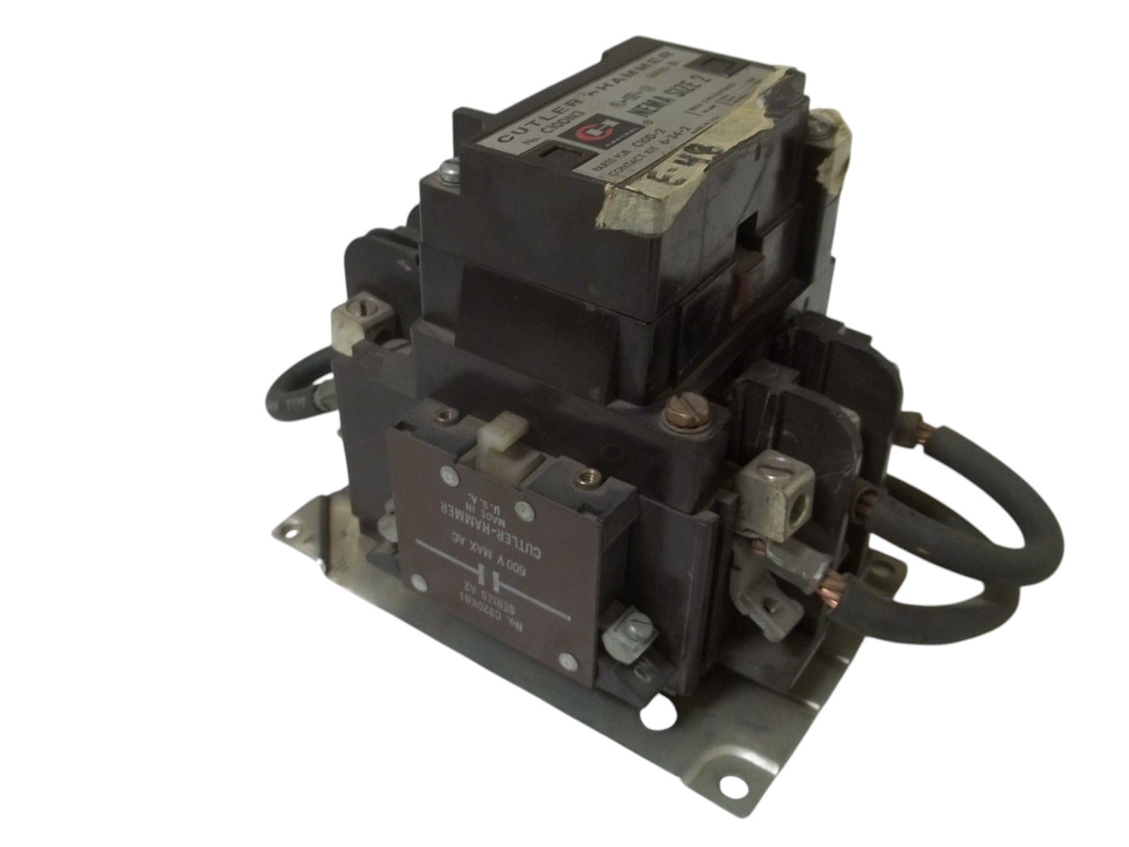 CUTLER HAMMER C10DN3 SER.B1 CONTACTOR 120V UNMP