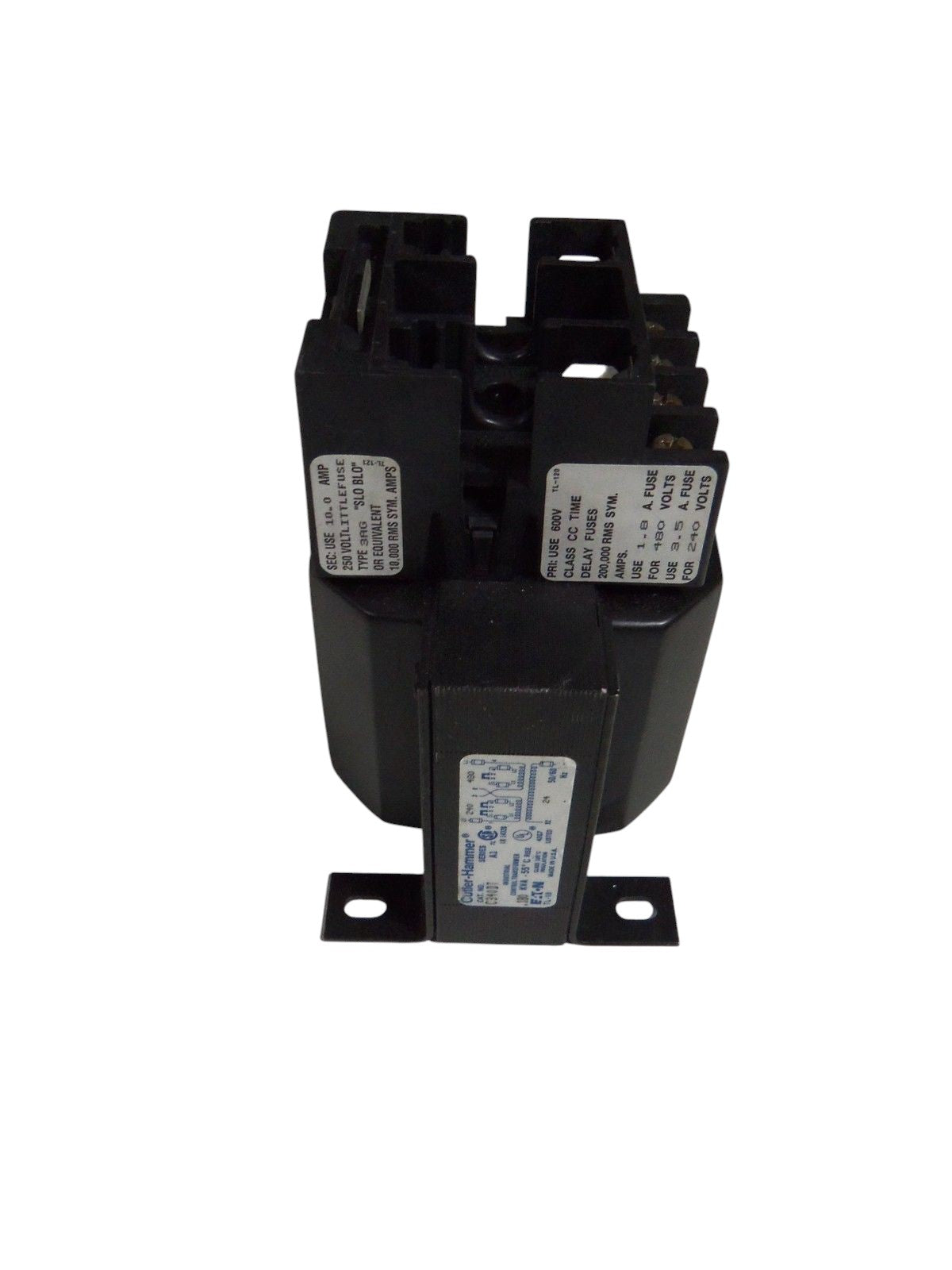 CUTLER HAMMER C340DT SERIES A1 POWER TRANSFORMER (DENT AS PICTURED)  UNMP