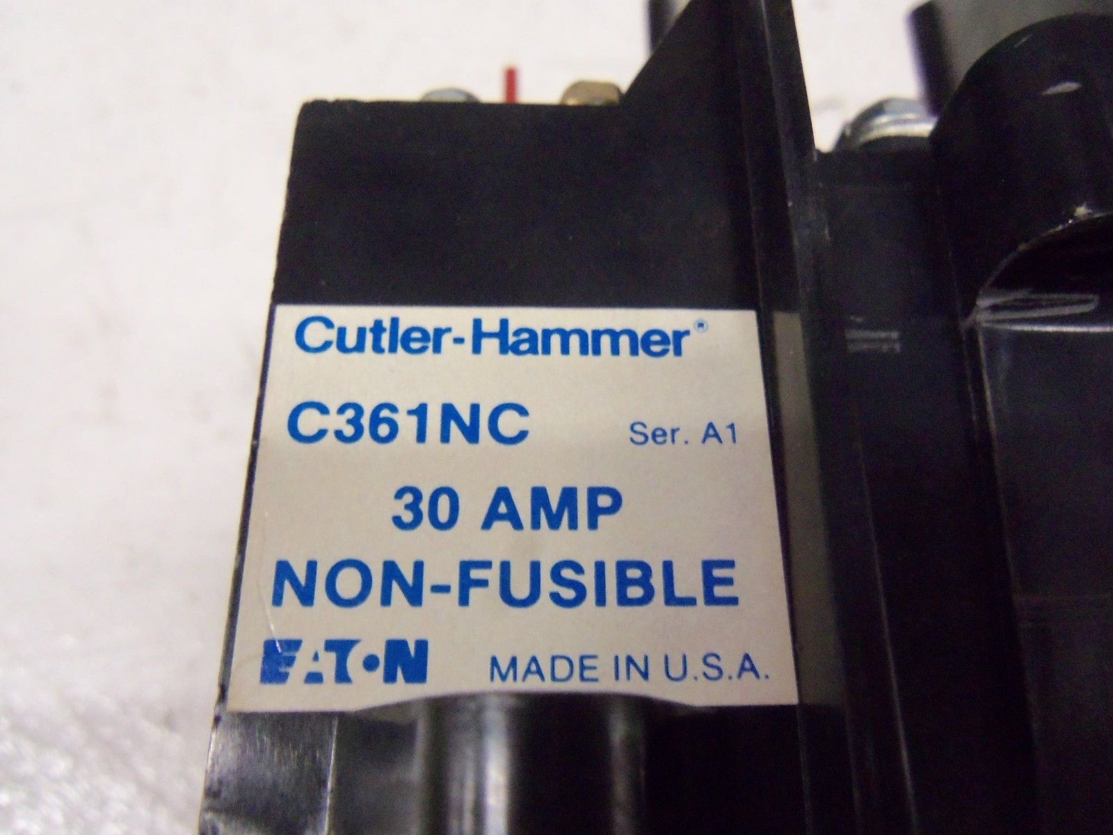 CUTLER HAMMER C361NC OPERATING MECHANISM SWITCH UNMP