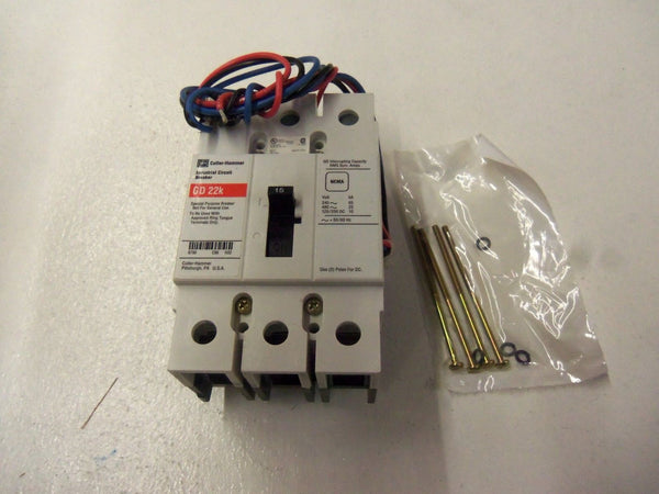 CUTLER HAMMER CIRCUIT BREAKER GD3015DA3 NSMP