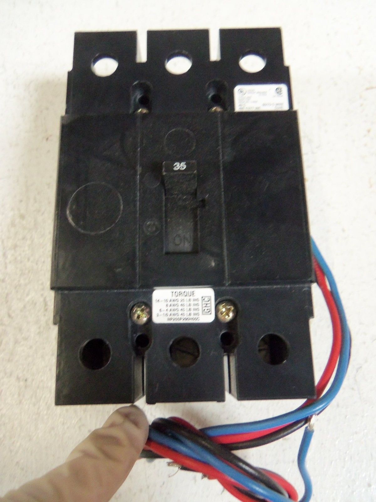 CUTLER HAMMER  CIRCUIT BREAKER GHC3035DA3 NSNP