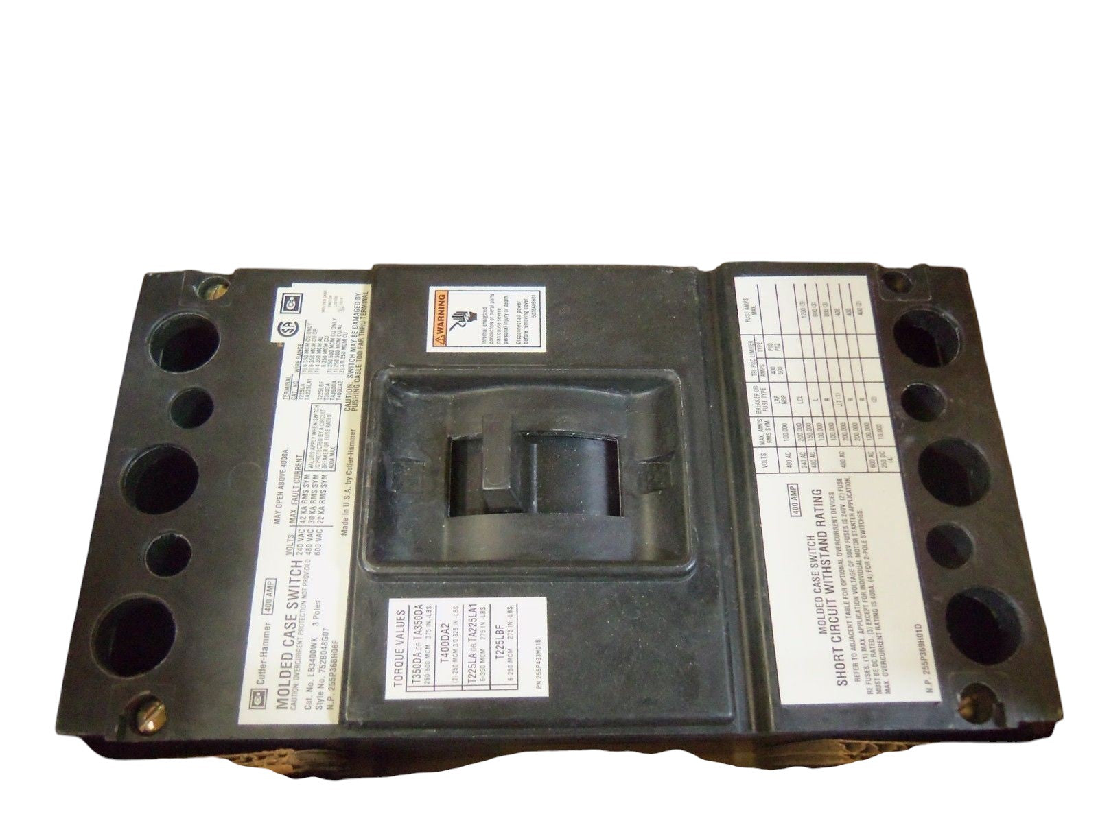 CUTLER HAMMER LB3400WK NSMP
