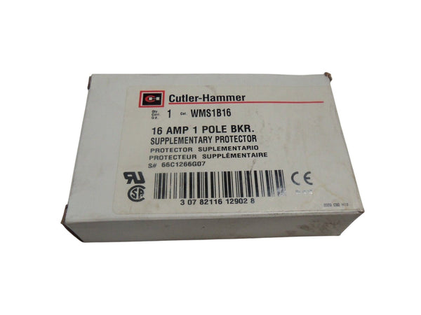 CUTLER HAMMER WMS1B16 CIRCUIT BREAKER NSMP