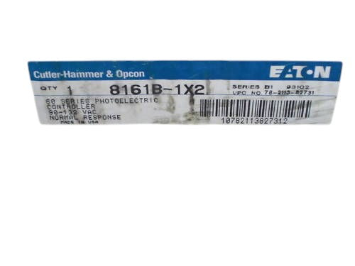CUTLER HAMMER 8161B-1X2 PHOTOELECTRIC CONTROLLER NSMP