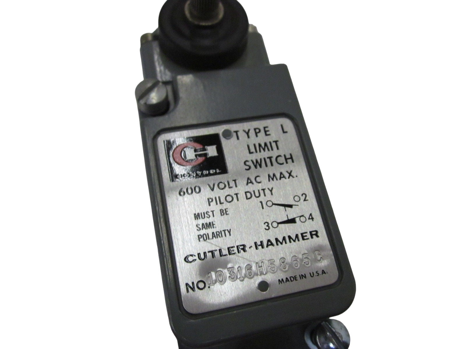 CUTLER HAMMER 10316H5865C (AS PICTURED) UNMP