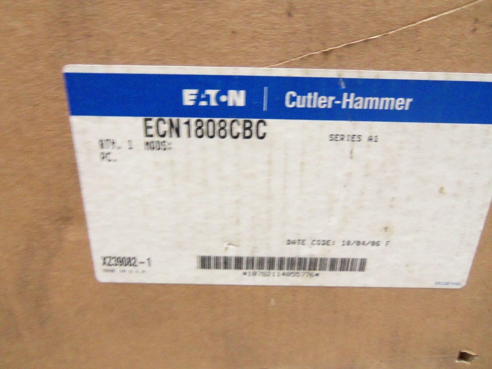 CUTLER HAMMER ECN1808CBC STARTER NSMP