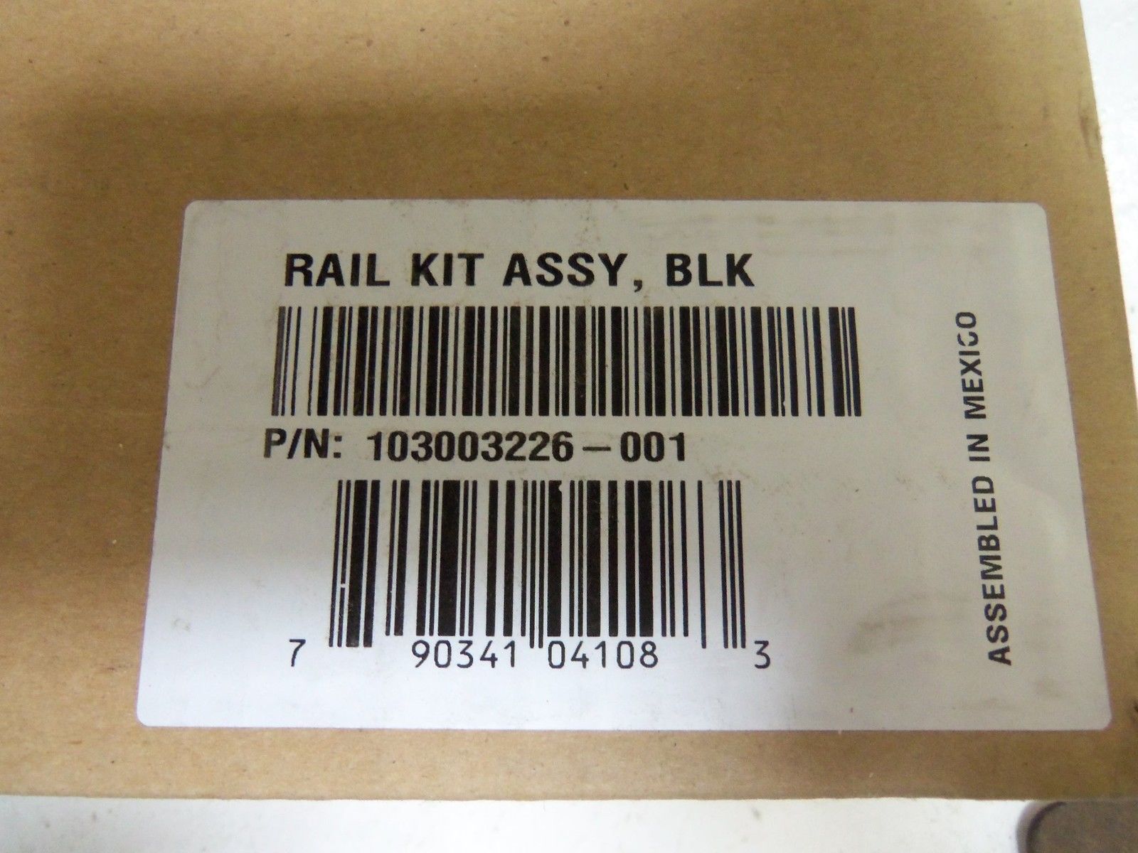 CUTLER HAMMER RAIL KIT 103003226-001 NSMP