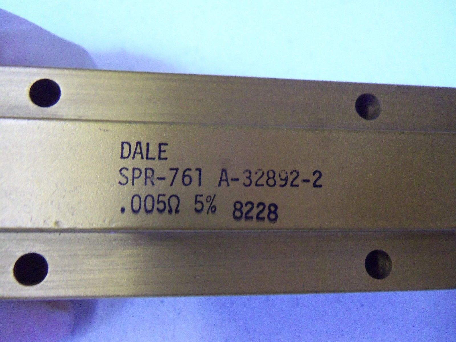 DALE RESISTOR SPR-761 UNMP