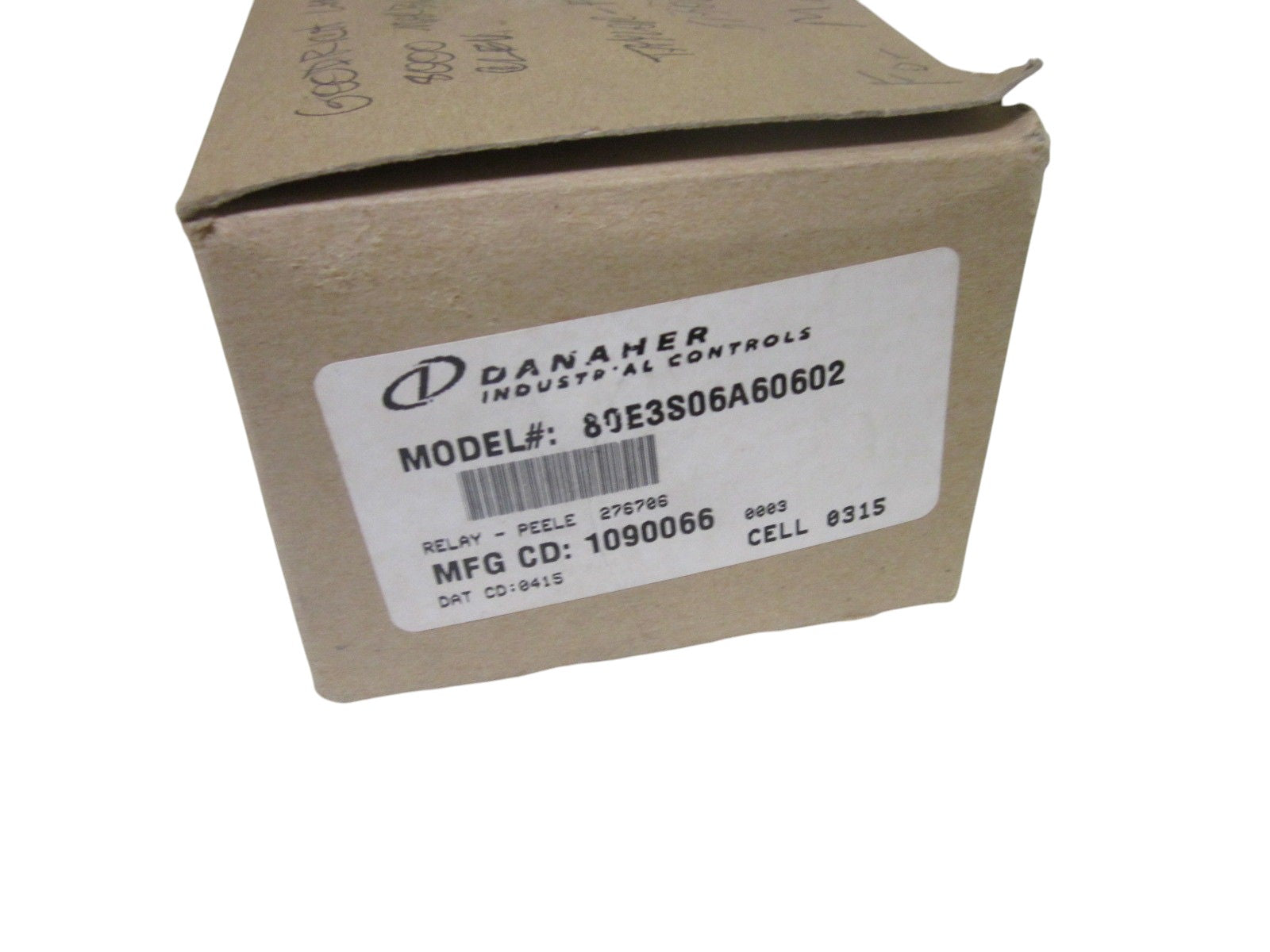 DANAHER CONTROLS 80E3S06A60602 CONTACTOR 120V NSMP