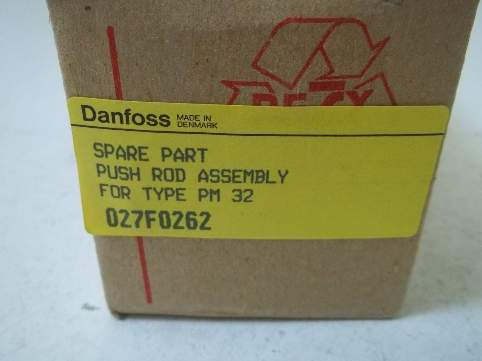 DANFOSS 027F0262 PUSH ROD ASSEMBLY FOR TYPE PM 32  NSMP