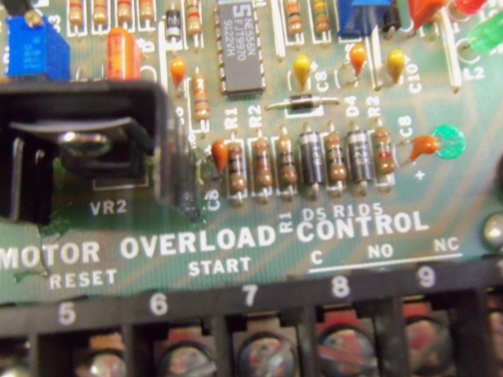 DANFOSS ELECTRONICS D5R1D5 MOTOR OVERLOAD CONTROL NSMP