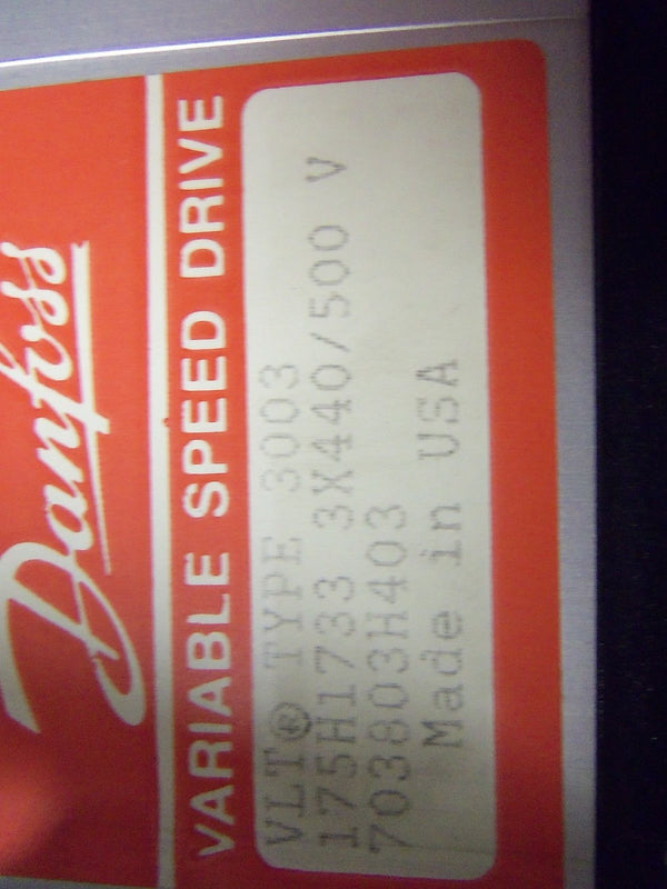 DANFOSS VLT 3003 VARIABLE SPEED BOARD UNMP