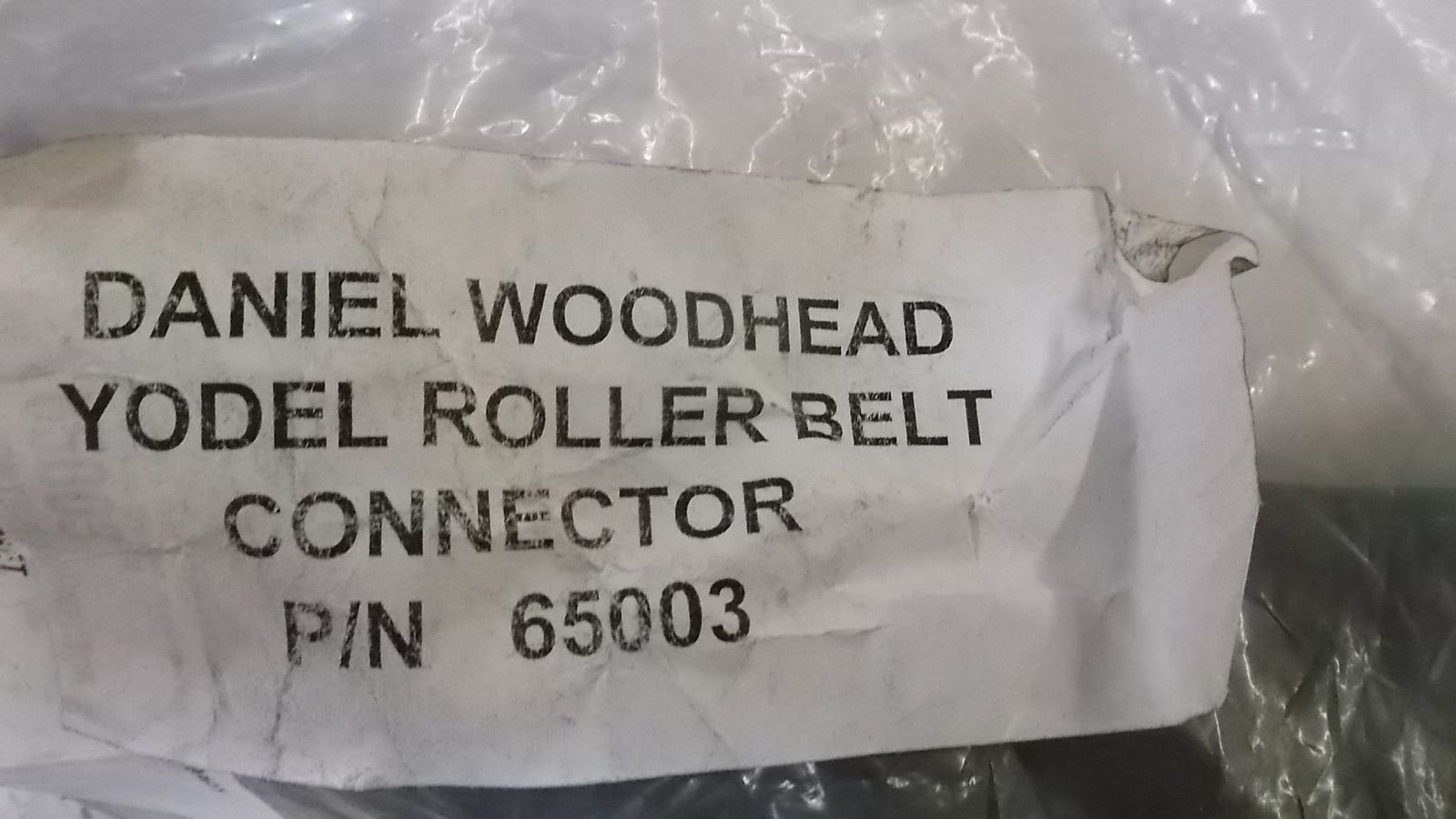 DANIEL WOODHEAD 65003 ROLLER BELT UNMP
