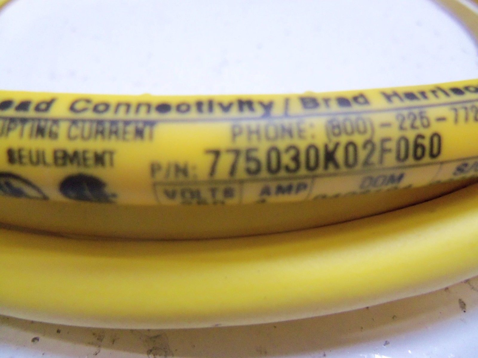 DANIEL WOODHEAD 775030K02F060 CABLE UNMP