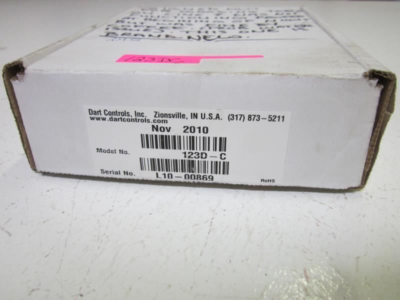 DART CONTROLS 123-DC 24/36VAC NSMP