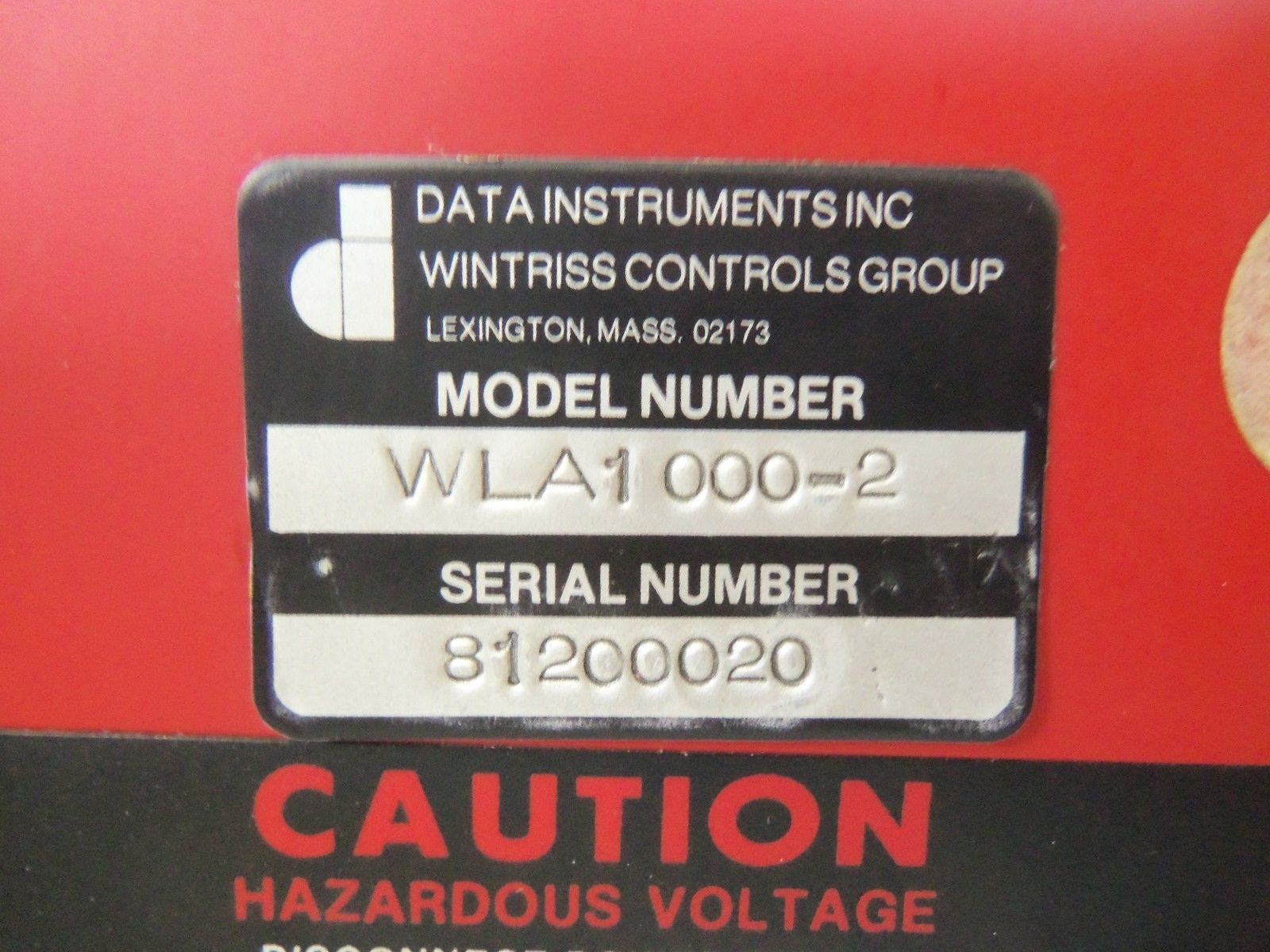 DATA INSTRUMENTS WLA1000-2 UNMP