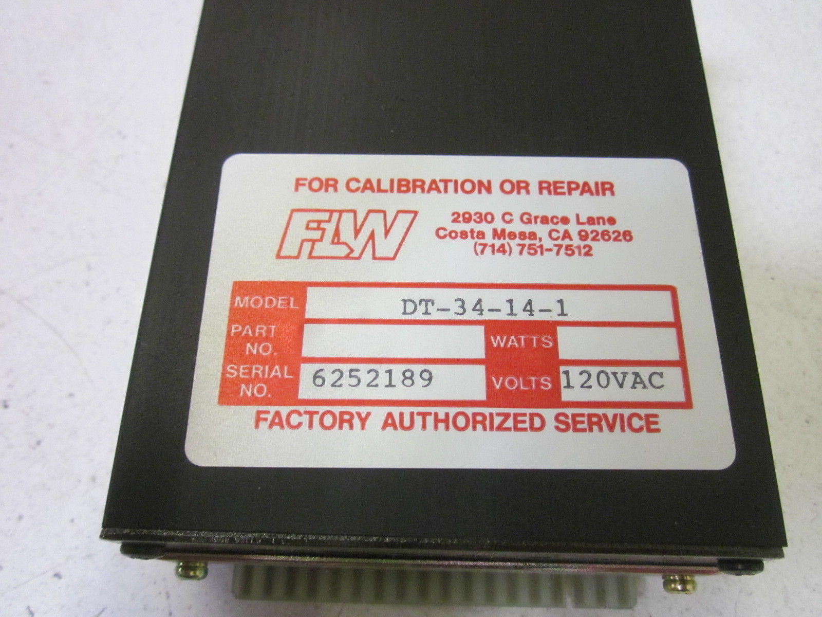 DATA TECH DT-34-14-1 NSMP