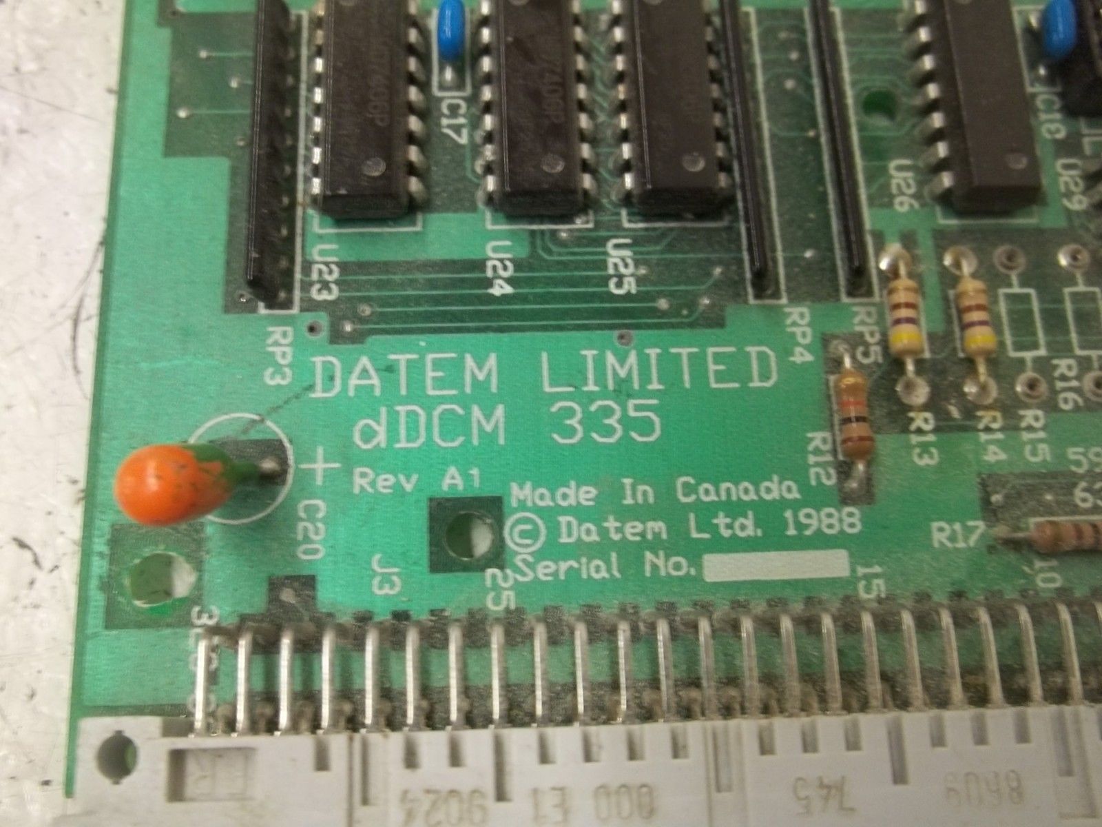 DATEM LTD. DDCM335 DIGITAL MODULE  UNMP