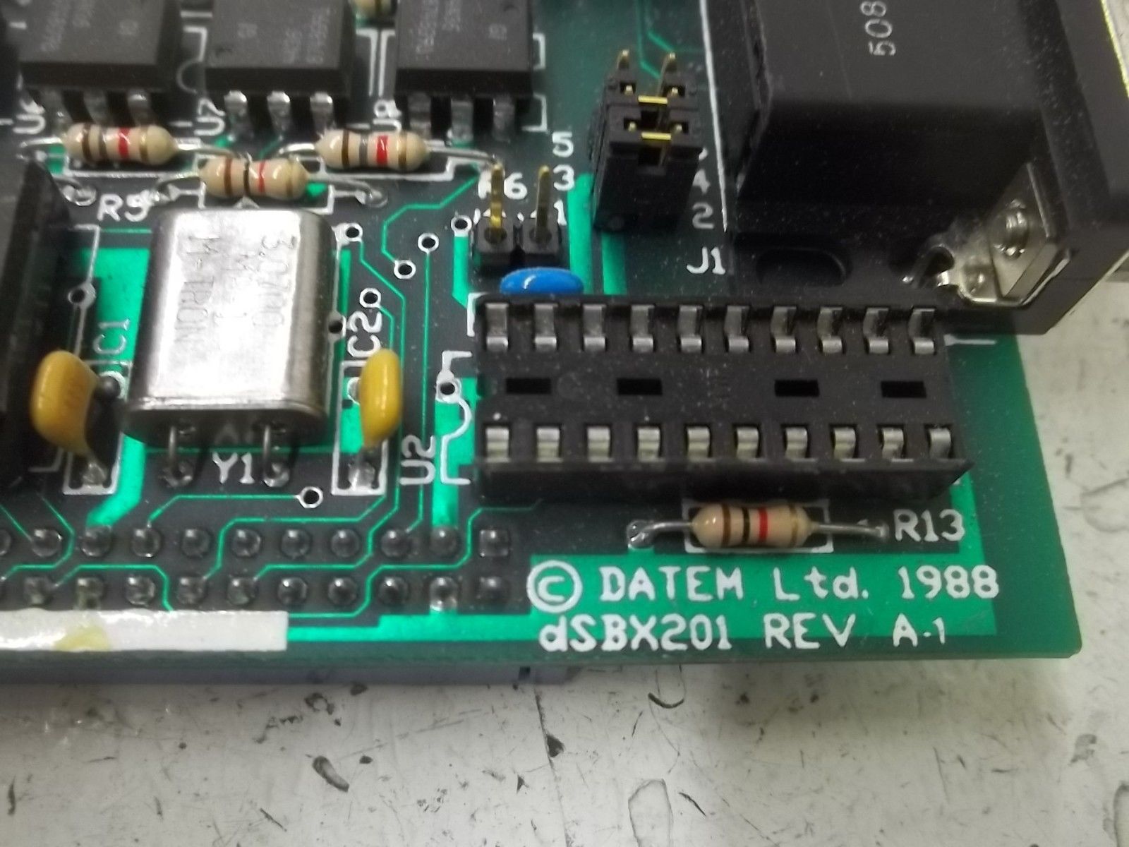 DATEM LTD. DSBX201 REV.A-1 BOARD UNMP