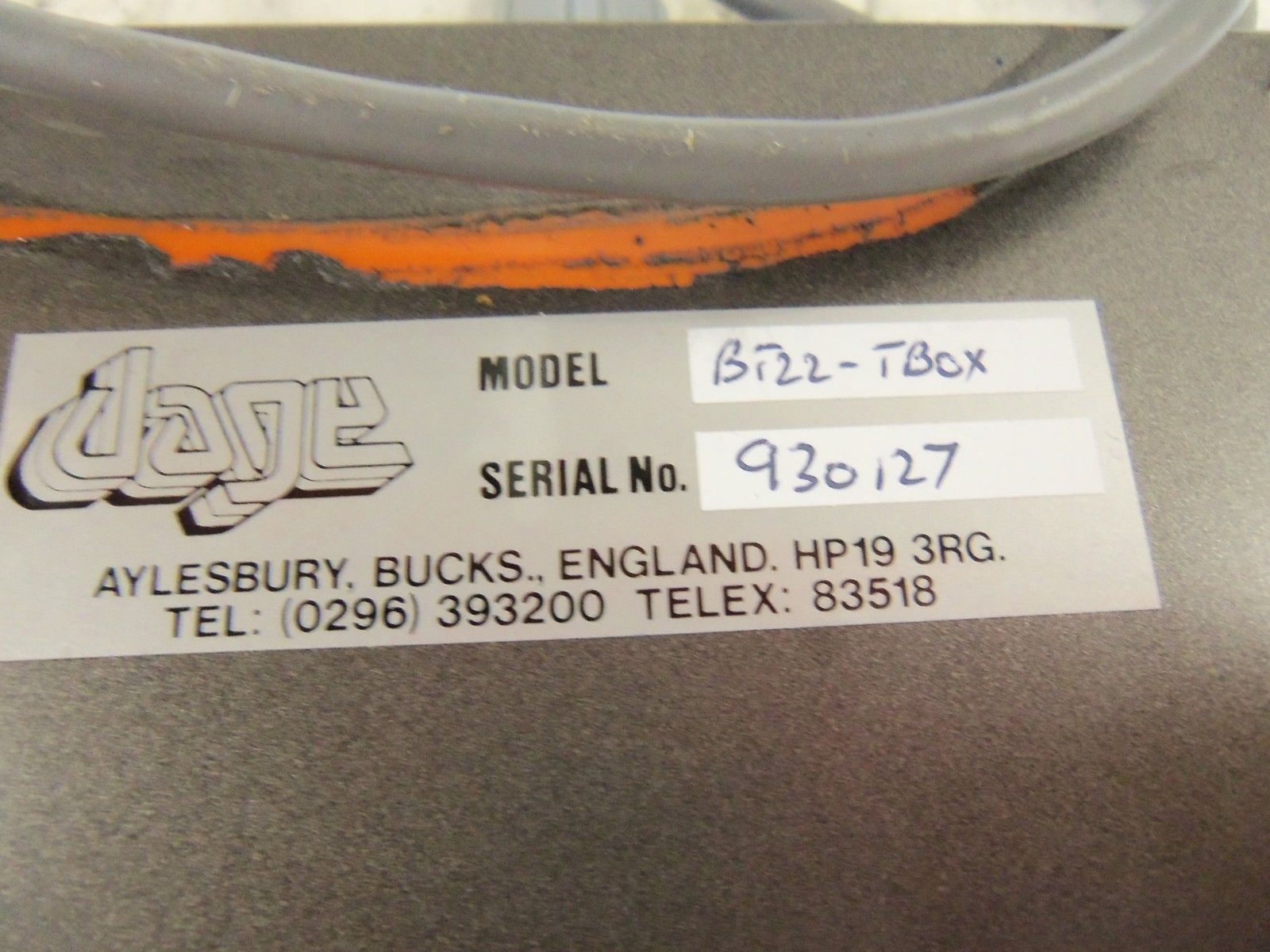 DAYE BT22-TB TEST BOX UNMP