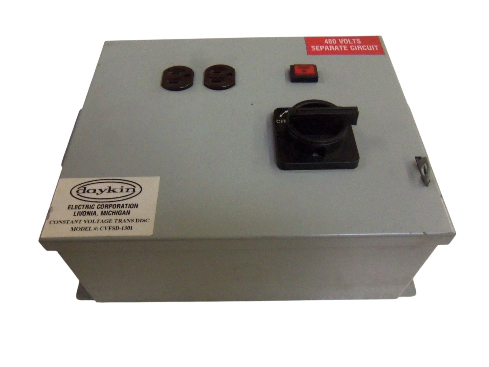 DAYKIN CVFS-1301 TRANSFORMER DISCONNECT UNMP