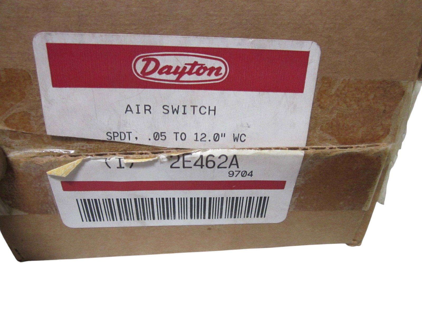 DAYTON 2E462A PRESSURE SWITCH COOLING / HEATING NSMP