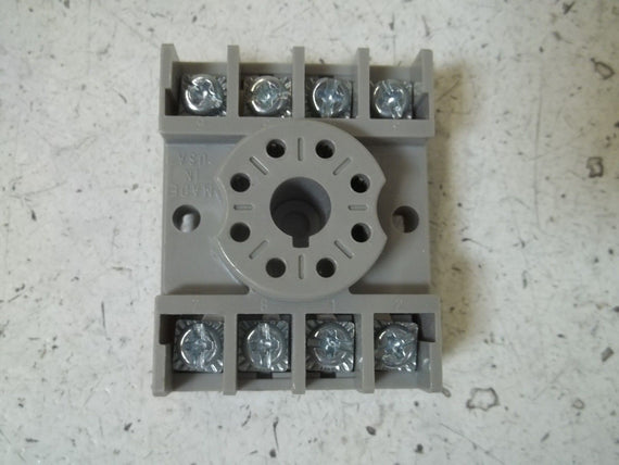 DAYTON 5X852F RELAY SOCKET *NEW IN BOX*